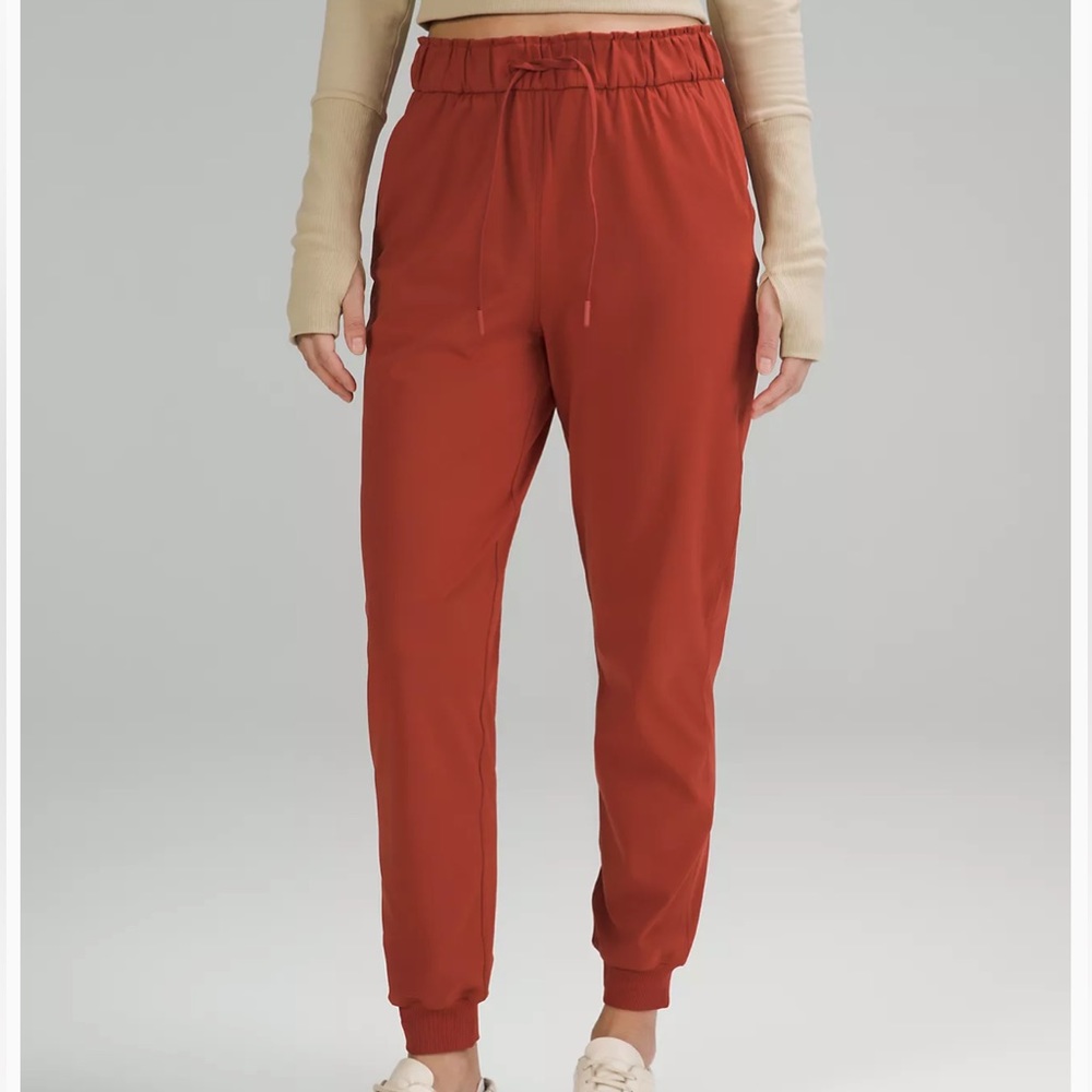 lululemon high rise stretch joggers